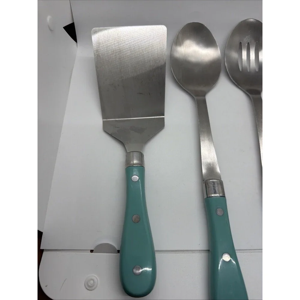 The Pioneer Woman Frontier Collection Stainless Steel COOKING Utensils- READ